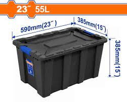 شنطة تخزين بلاستيك 55 لتر 23 بوصة وادفو WADFOW كود WTB3355