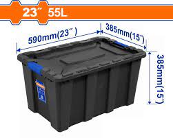 شنطة تخزين بلاستيك 55 لتر 23 بوصة وادفو WADFOW كود WTB3355
